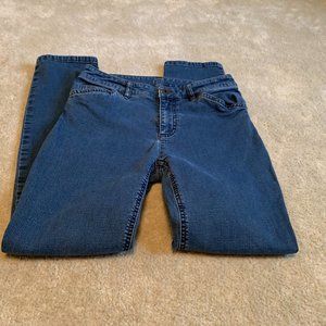 J. Jill Tried and True Fit Slim Ankle Cotton Jeans Size 2
